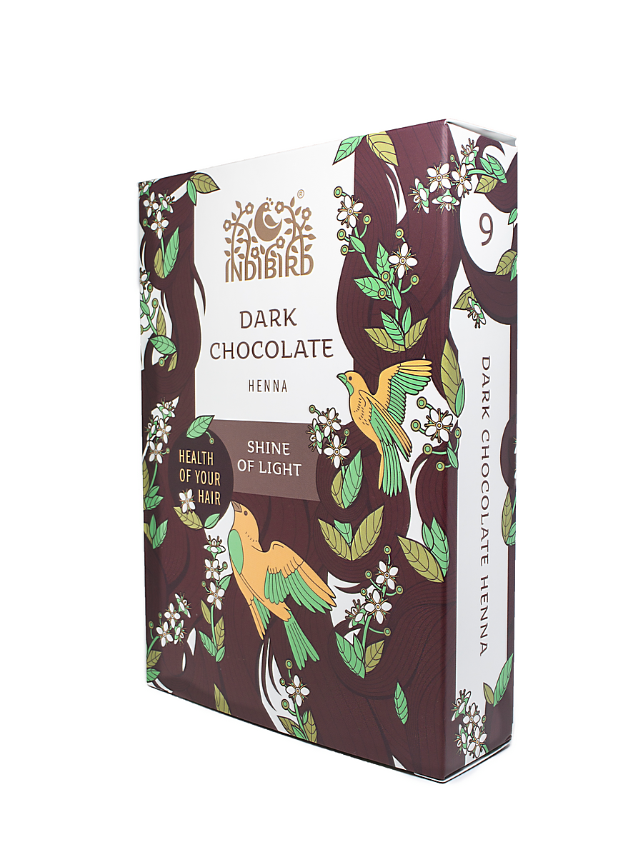 Хна тёмный шоколад (Dark Chocolate Henna) 100 г