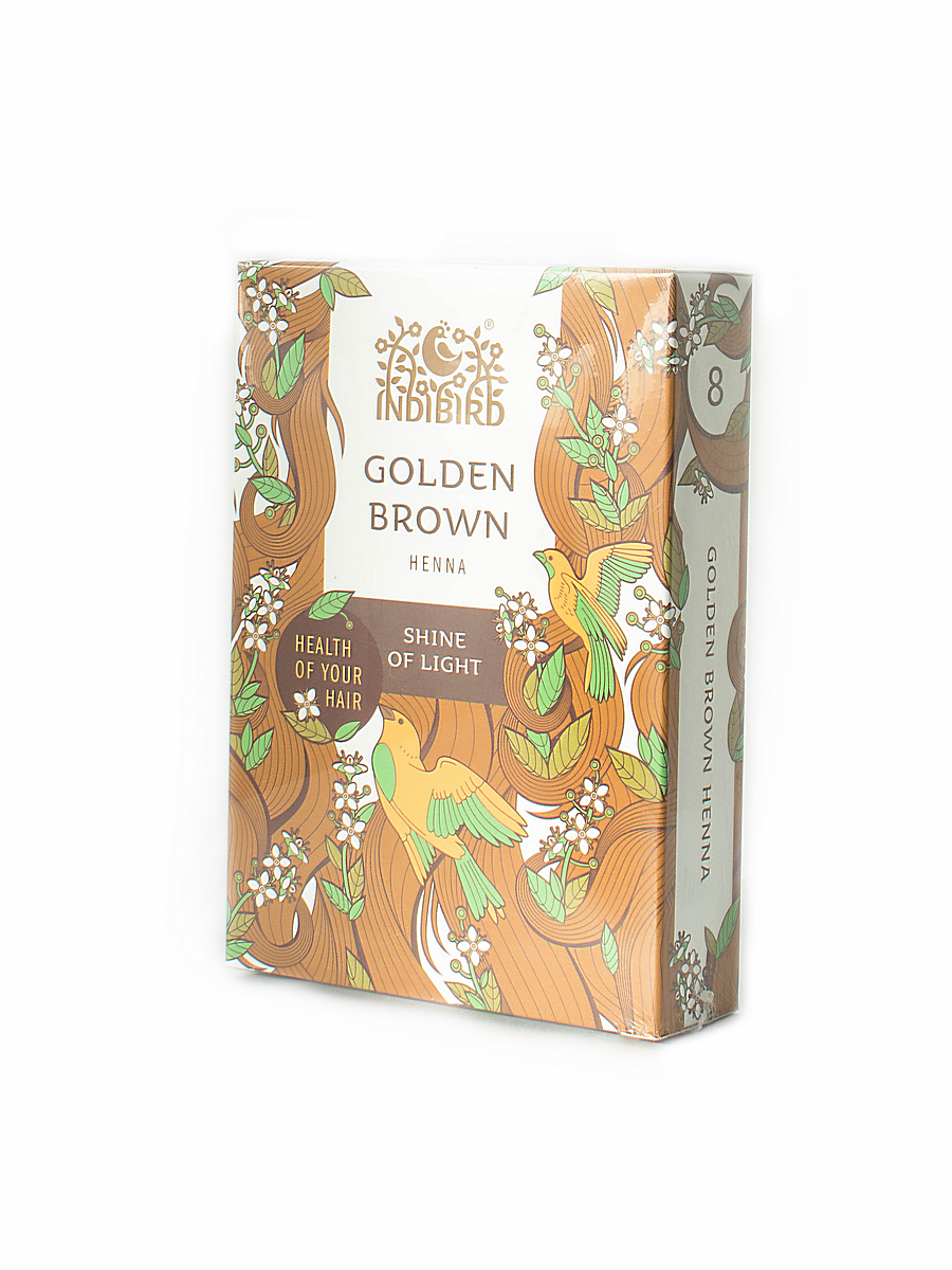 Хна золотисто-коричневая (Golden Brown Henna) 100 г