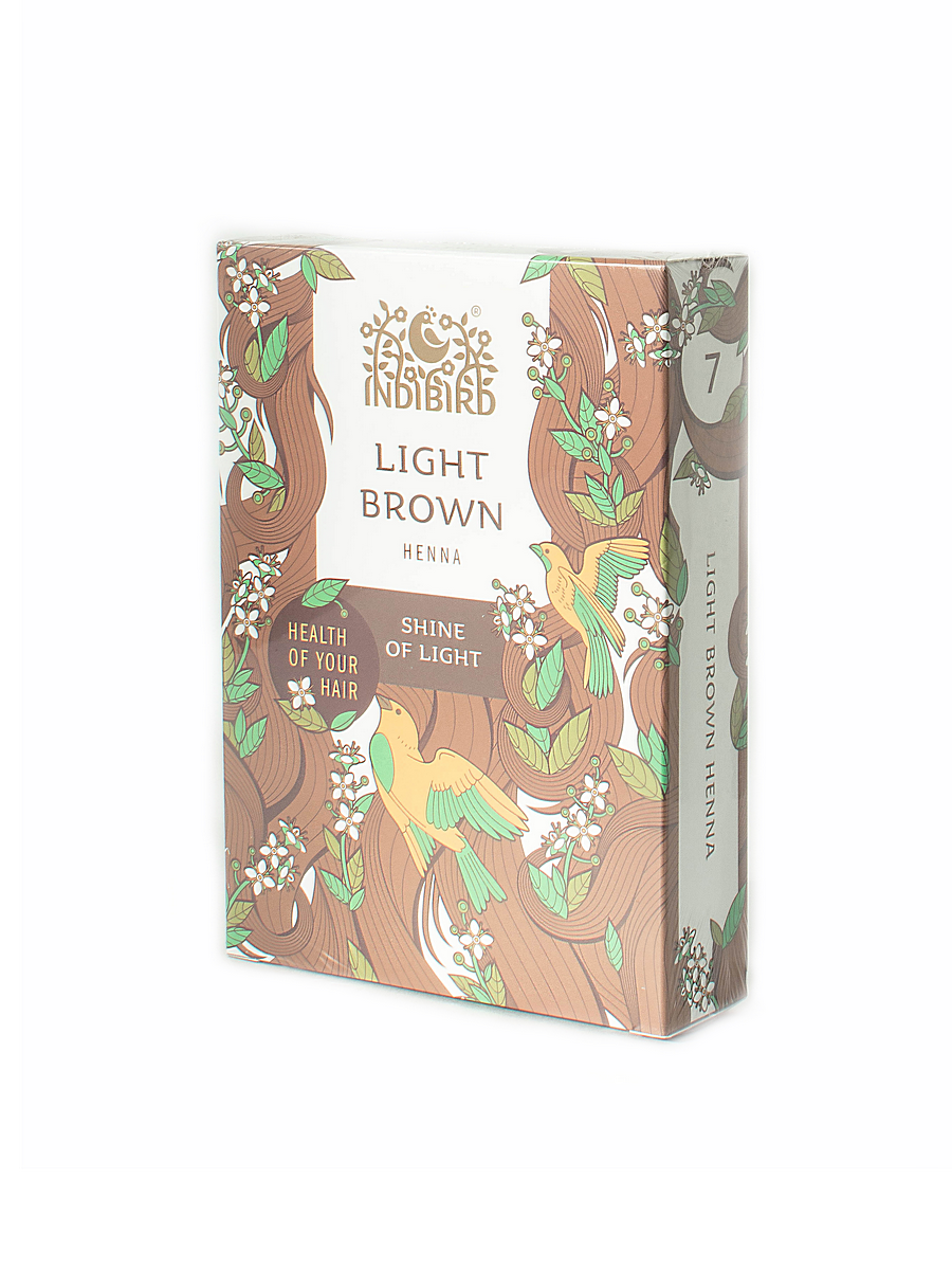 Хна светло-коричневая (Light Brown Henna) 100 г