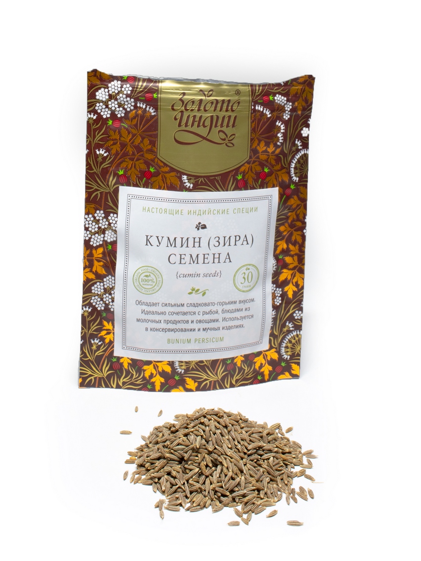 Кумин/Зира семена (Cumin/Jeera Seeds) 30 г