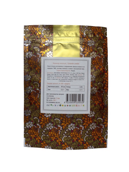Кориандр молотый (Coriander Powder) 100 г