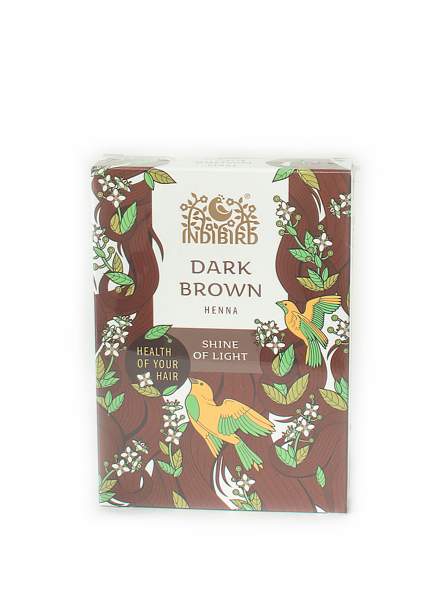 Хна тёмно-коричневая (Dark Brown Henna) 100 г