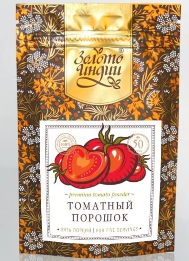 Томатный порошок Премиум распылительной сушки (Premium Spray Dried Tomato Powder) 50 г