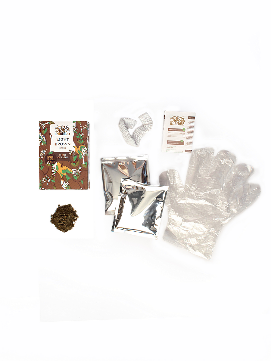 Хна светло-коричневая (Light Brown Henna) 100 г